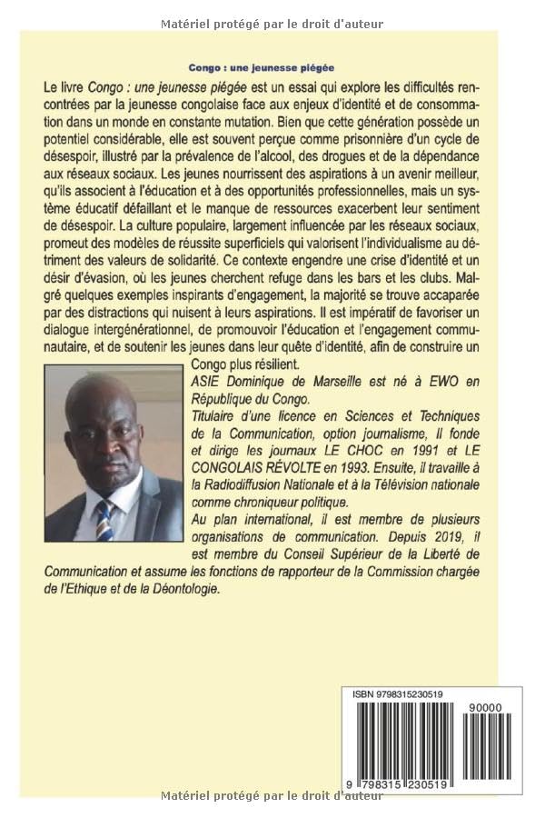 Couverture UNE JEUNESSE PIÉGÉE