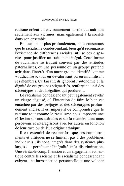 Couverture Condamné par la peau